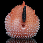 Pearl Puffer Pocket Pussy – Dual-Channel Animal Fantasy Masturbator in Platinum Silicone
