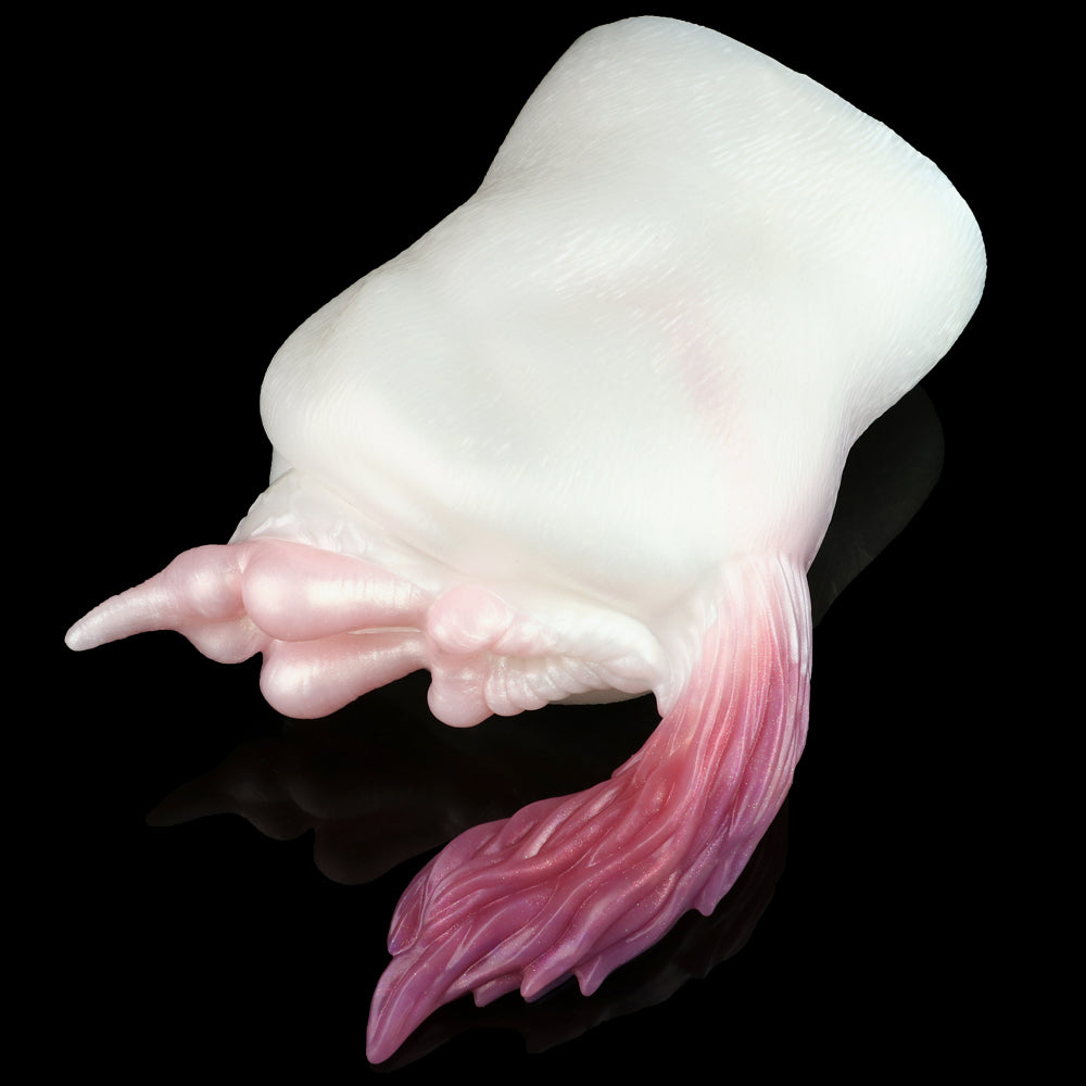 Rainbow Stallion Horse Pussy | Crystal Silicone Fantasy Animal Masturbator with Tail — Domlust