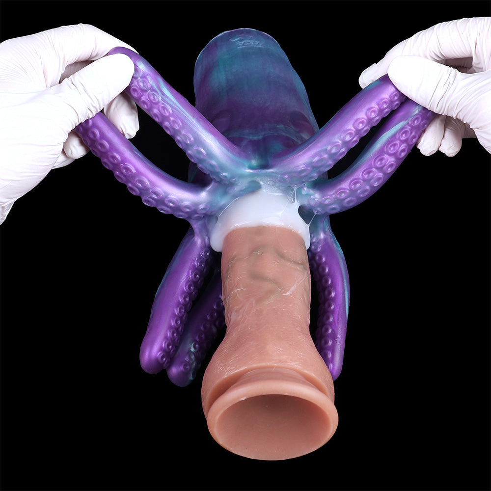 Domlust Fantasy Octopus Pocket Pussy – Vacuum Penis Pump Alien Fetish Sex Toy for Men
