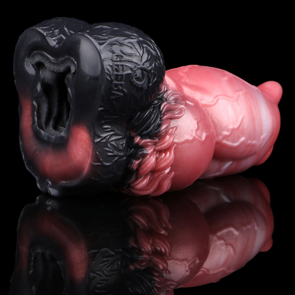 Dog Dildo Pocket Pussy & Masturbation Sleeve — Knotted Beast Fetish Toy by Domlust