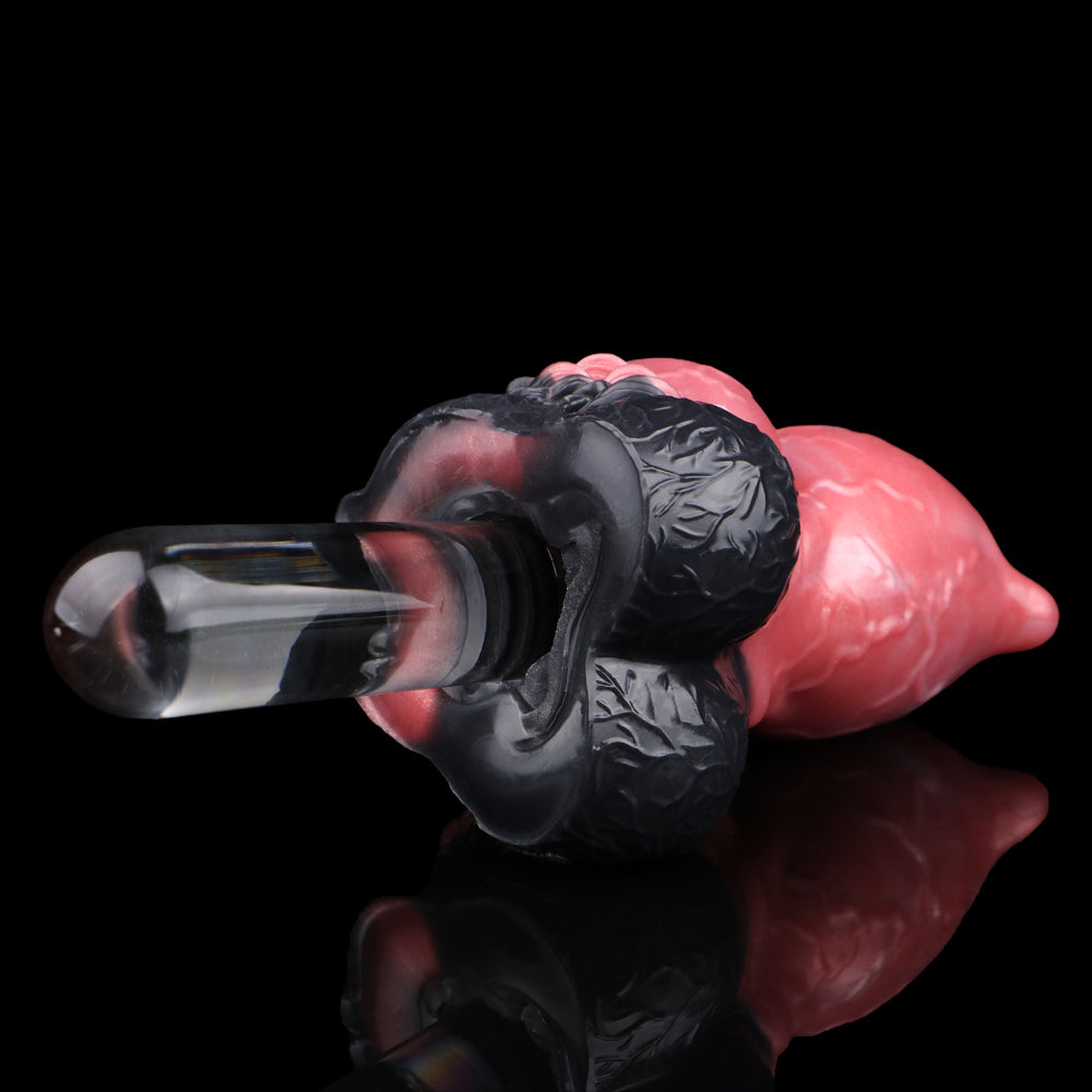 Dog Dildo Pocket Pussy & Masturbation Sleeve — Knotted Beast Fetish Toy by Domlust