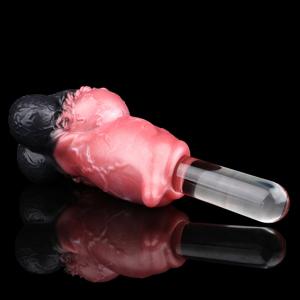 Dog Dildo Pocket Pussy & Masturbation Sleeve — Knotted Beast Fetish Toy by Domlust