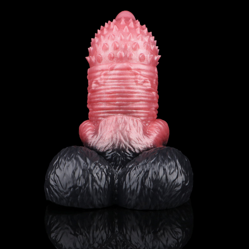 Knotted Dog Knot Penis Sleeve & Pocket Pussy | Dual-Action Beast Sex Fetish Toy | Domlust