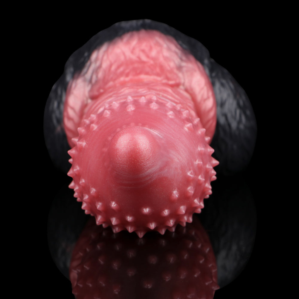 Knotted Dog Knot Penis Sleeve & Pocket Pussy | Dual-Action Beast Sex Fetish Toy | Domlust
