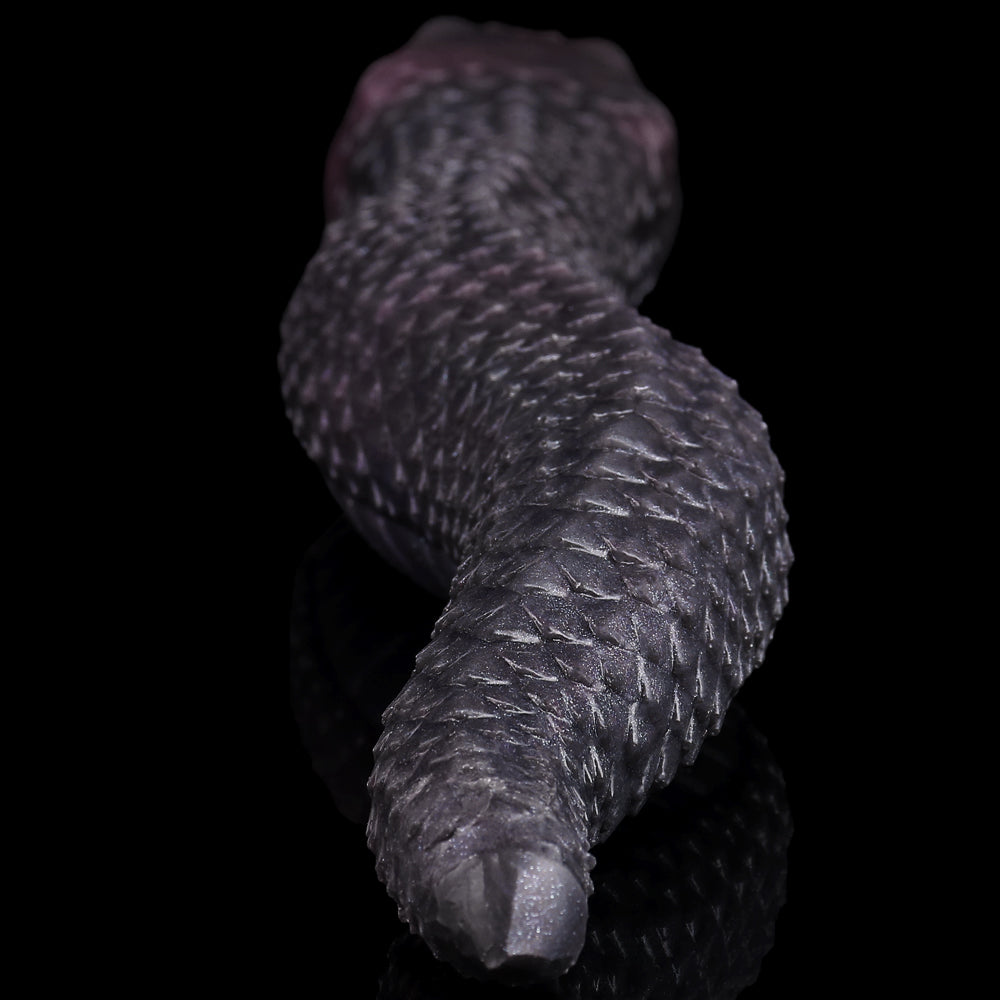 Domlust Serpent Pocket Pussy — Black Snake Fantasy Masturbator for Beast Fetish Play