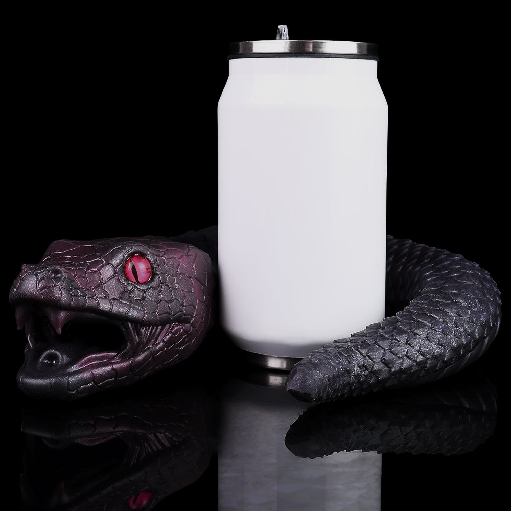 Domlust Serpent Pocket Pussy — Black Snake Fantasy Masturbator for Beast Fetish Play