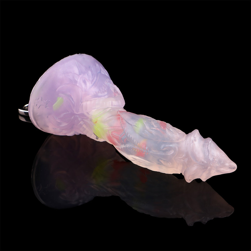 Colorful Small Dildo Mini Charms - Clear Silicone Kinky Gift Women Novelty