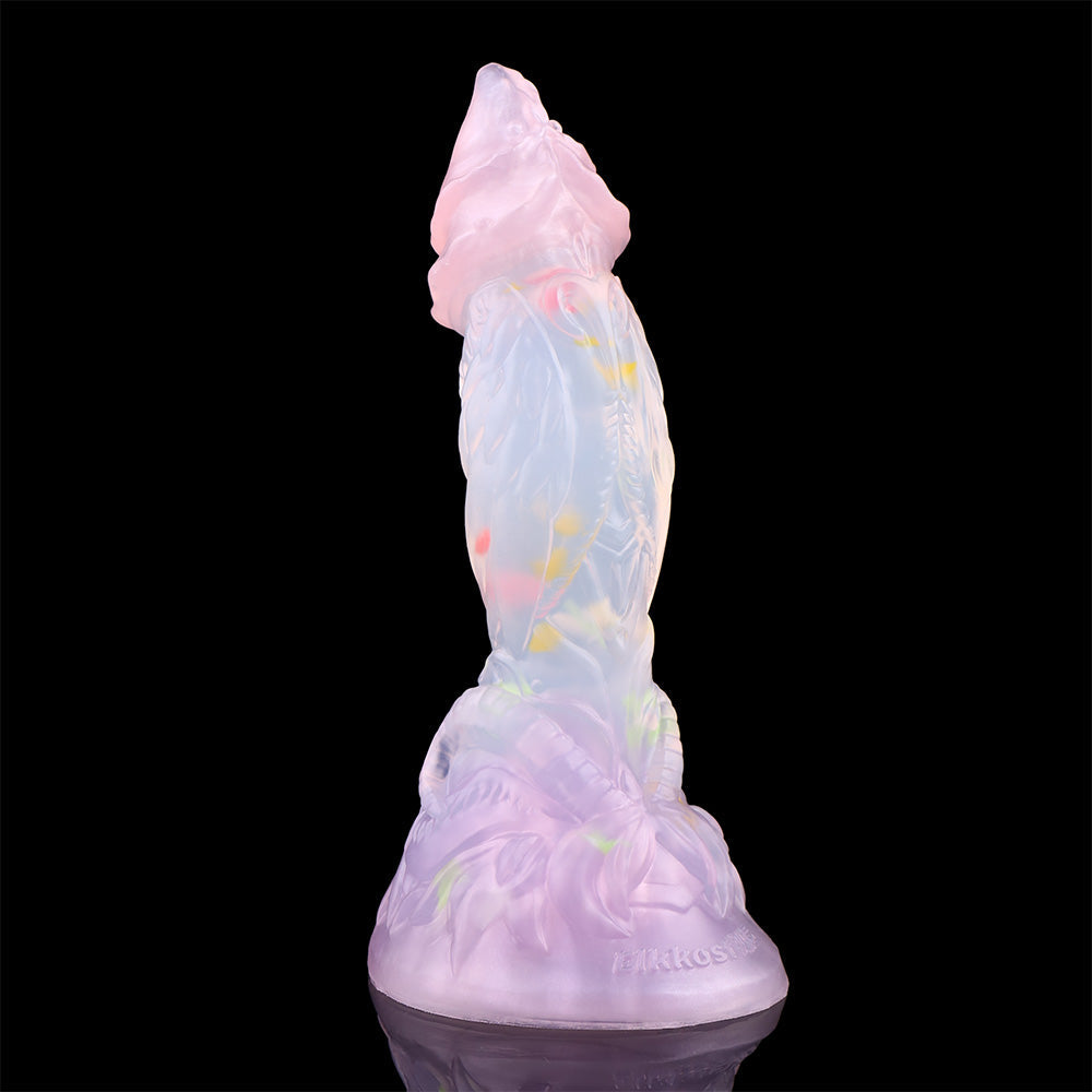 Clear Dildo Monsterdildo Butt Plug - Fantasy Dragon Penis Suction Cup Women Masturbator