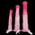Horse Dildo Anal Butt Plug - Fantasy Squirting Monsterdildo Pink Masturbation Sex Toys for Women