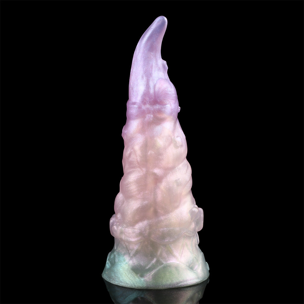 Ice Cream Fantasy Dildo — Crystal Clear Silicone Monster Dildo & Butt Plug |