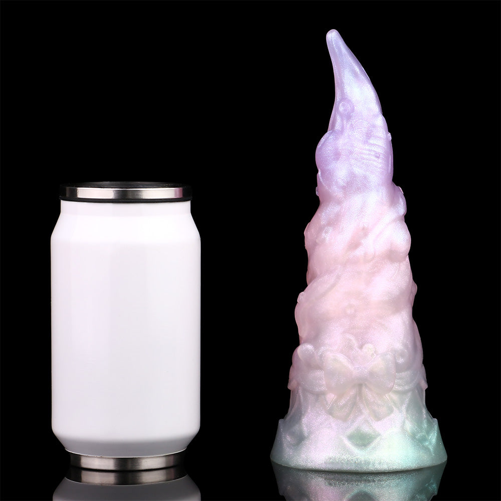 Ice Cream Fantasy Dildo — Crystal Clear Silicone Monster Dildo & Butt Plug |