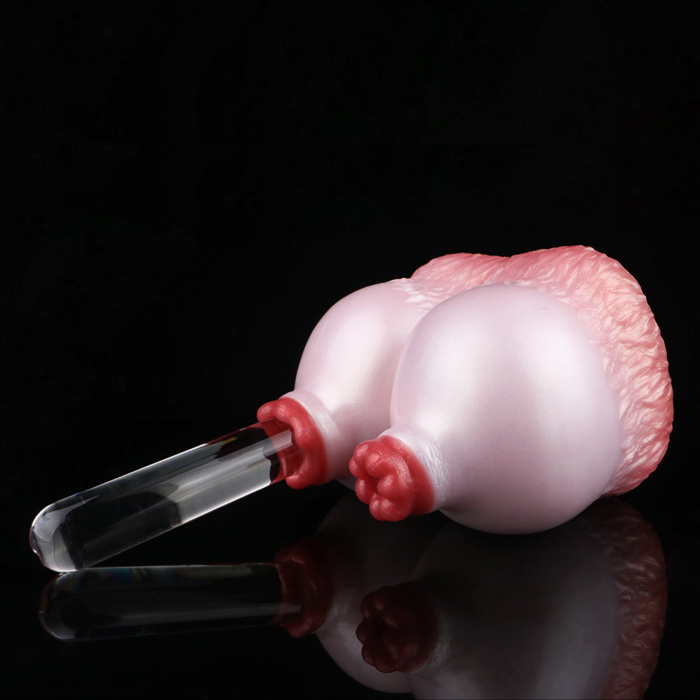 Goat Milk Fantasy Sex Doll – Sheep Breast Dual-Action Penis Masturbator Ma Sex Toy