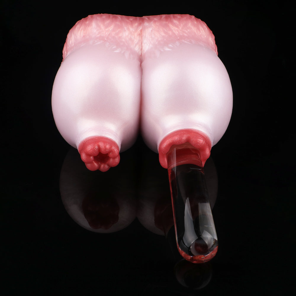 Goat Milk Fantasy Sex Doll – Sheep Breast Dual-Action Penis Masturbator Ma Sex Toy