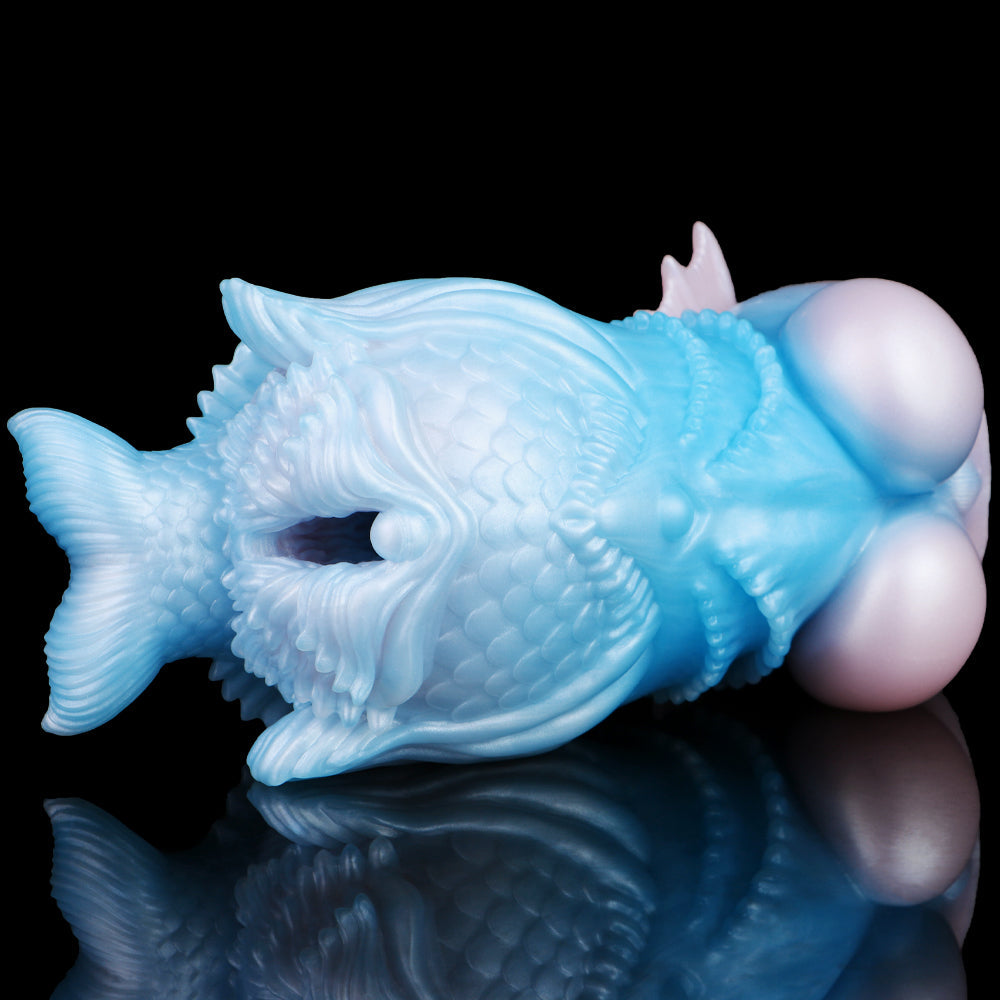 Mermaid Pocket Pussy — Mythical Scale-Sculpted Silicone Masturbator | Domlust Beast Sex
