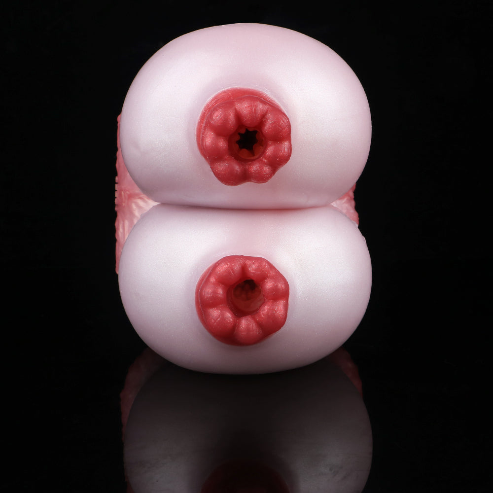 Goat Milk Fantasy Sex Doll – Sheep Breast Dual-Action Penis Masturbator Ma Sex Toy