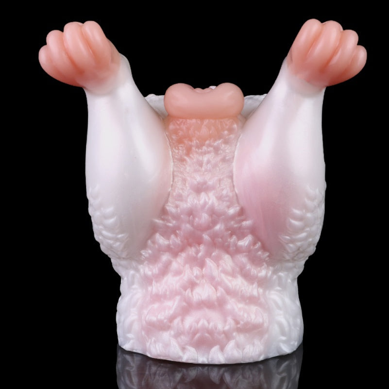 Pink Bunny Fantasy Pocket Pussy - Soft Penis Massaging Blowjob Animal Masturbator