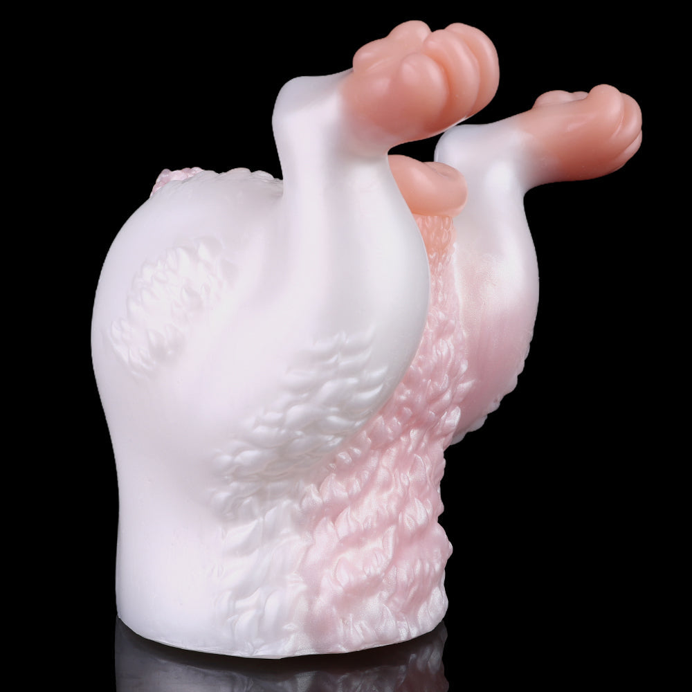 Pink Bunny Fantasy Pocket Pussy - Soft Penis Massaging Blowjob Animal Masturbator