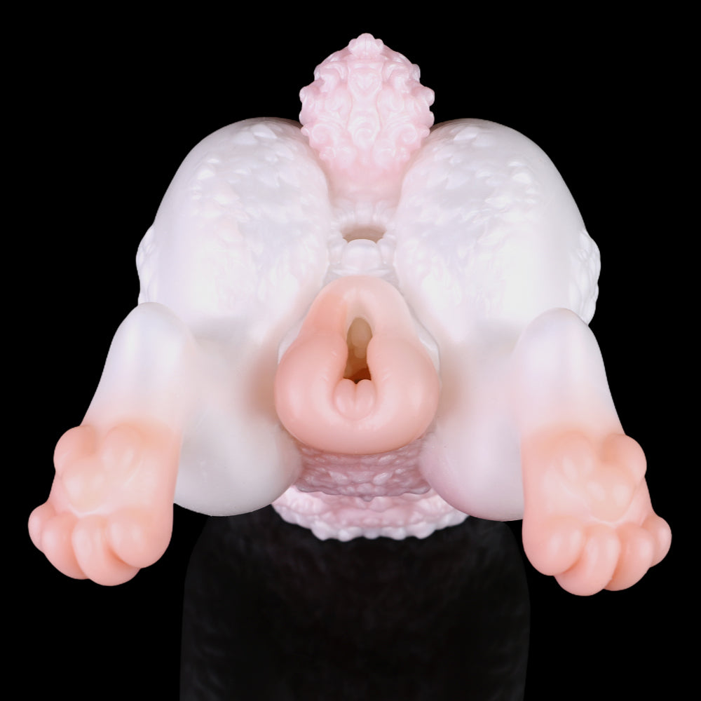Pink Bunny Fantasy Pocket Pussy - Soft Penis Massaging Blowjob Animal Masturbator