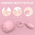 Immortal-Flower-Rose-Glow-2-in-1-Clitoral-Suction-Stimulator-with-Egg-Vibrator