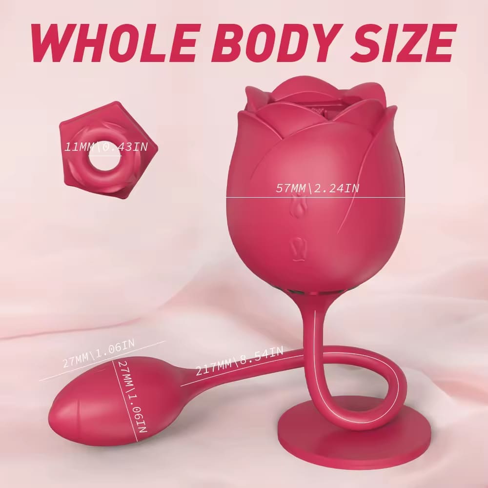 Immortal-Flower-Rose-Glow-2-in-1-Clitoral-Suction-Stimulator-with-Egg-Vibrator