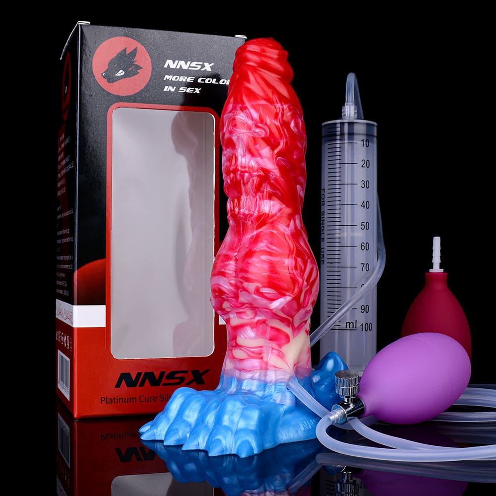 Ivan-Inflatable-Knot-Dildo-Squirting-Silicone-Dildo