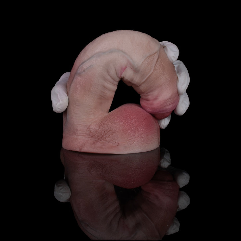 8-Inch Realistic Dual-Layer Silicone Dildo with Suction Cup - G-Spot & Orgasmic Massage Sex Toys