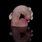 8-Inch Realistic Dual-Layer Silicone Dildo with Suction Cup - G-Spot & Orgasmic Massage Sex Toys