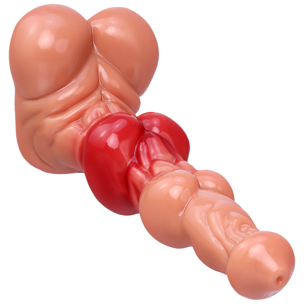 Domlust Mr. Muscle – Monster Knot Dildo | Dual-Knot Fantasy Silicone Knotting Sex Toy
