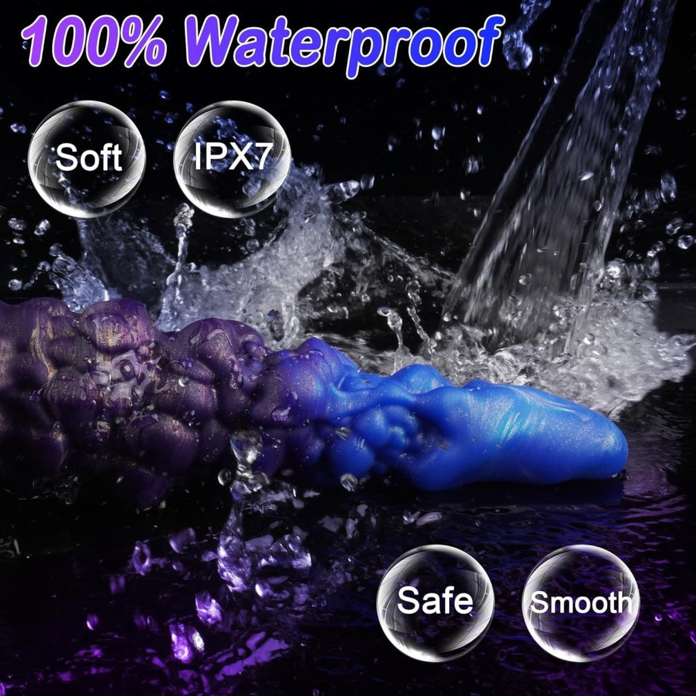 Spiral Fantasy Alien Dildo | Silicone Tentacle Anal Beads Vibrator for Women – Domlust