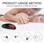 Jelly-Remote-Control-Prostate-Massager-Silicone-Anal-Vibrator