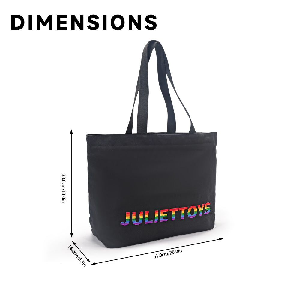 JulietToys-Rainbow-Embroidery-Tote-Bag