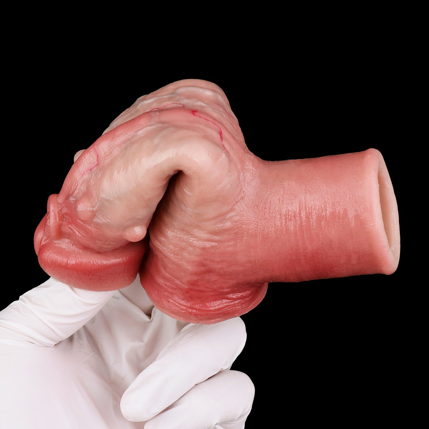 Realistic Platinum Silicone Cock Sleeve – Penis Extender for Longer, Thicker Performance