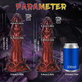 Bad Dragon Dildo | Blood-Red Silicone Monster Fantasy Toy with Suction Cup S/L – Domlust
