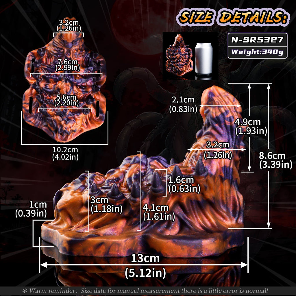 Fantasy Beast Grinder Sex Toy | Vibrating Wearable Grinder with 10 Modes — Broodhugger Queen Vyrana