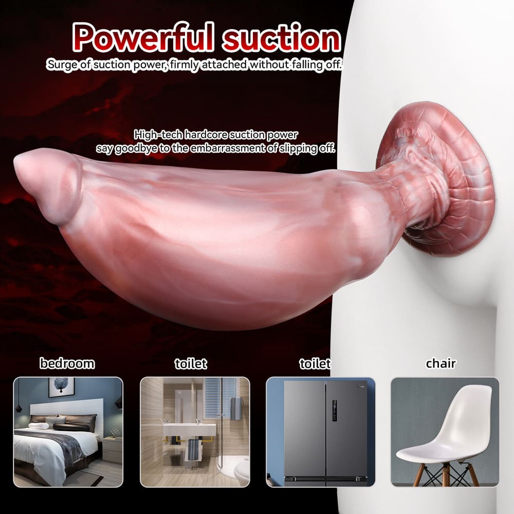 Kaos-Inflatable-Knot-Dildo-Dual-Density-Dildo