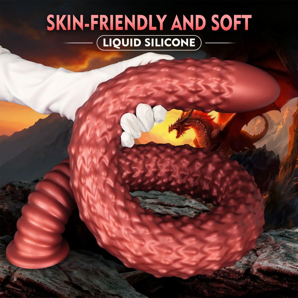 Klyx-Silicone-Dragon-Scale-Extra-Long-Anal-Toy