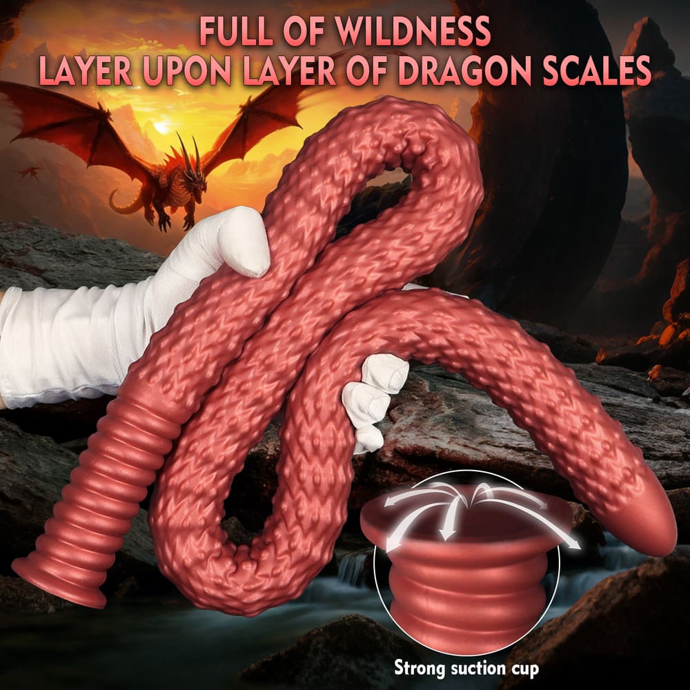 Klyx-Silicone-Dragon-Scale-Extra-Long-Anal-Toy