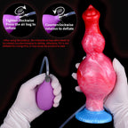 Knox-Inflatable-Knot-Dildo-Squirting-Silicone-Dildo