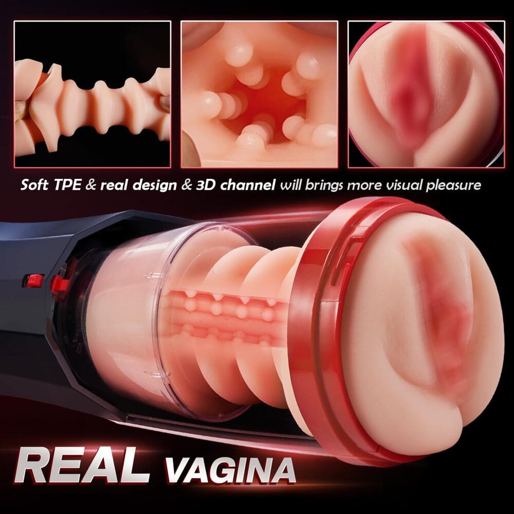 KongCup-Thrusting-Male-Masturbator-Realistic-P—ssy-Stroker