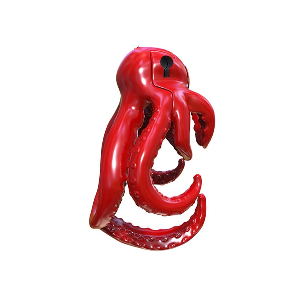 Kraken-Octopus-Male-Chastity-Cage