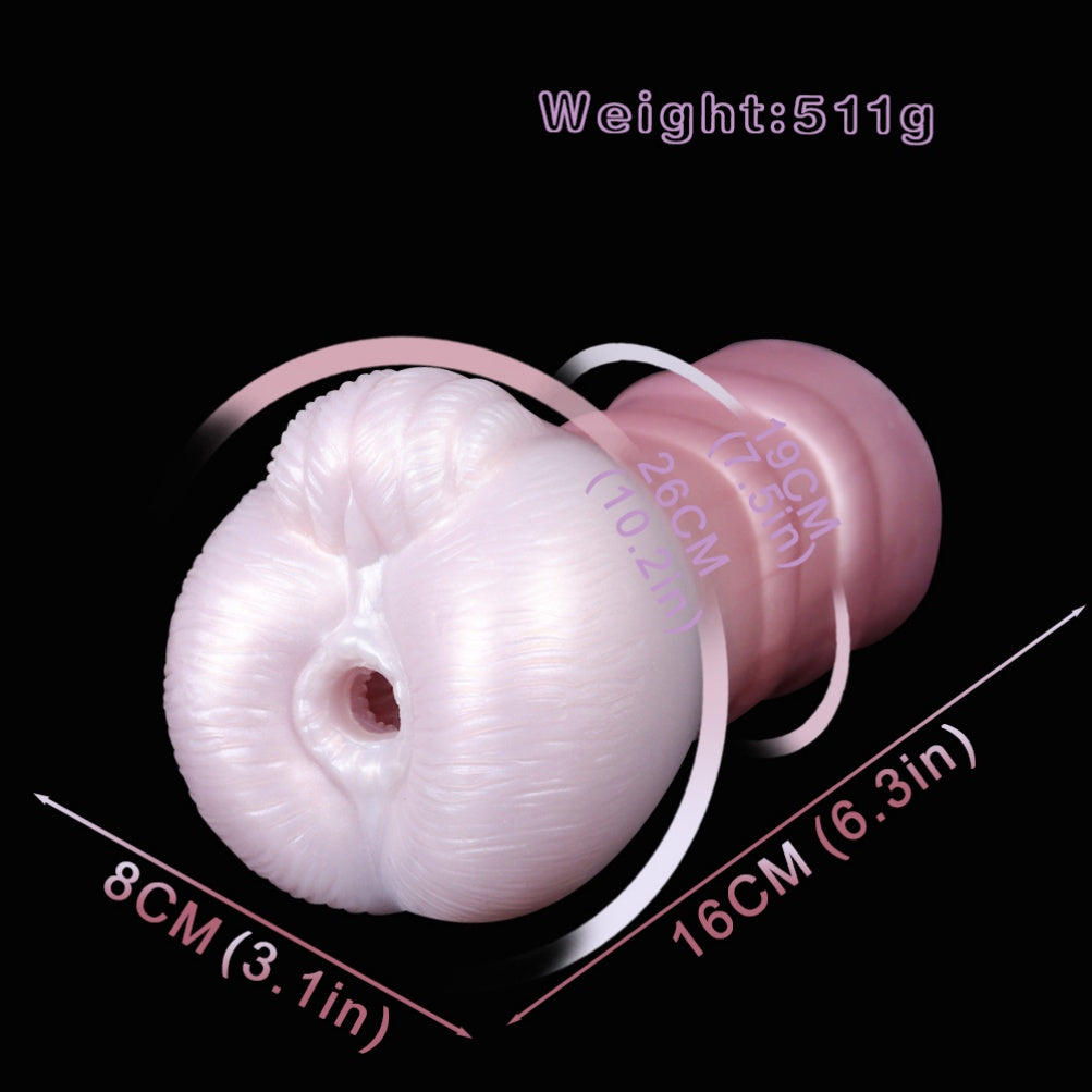 Fantasy Silicone Alien Pocket Pussy – Textured Male Masturbator with Intense Suction Feel