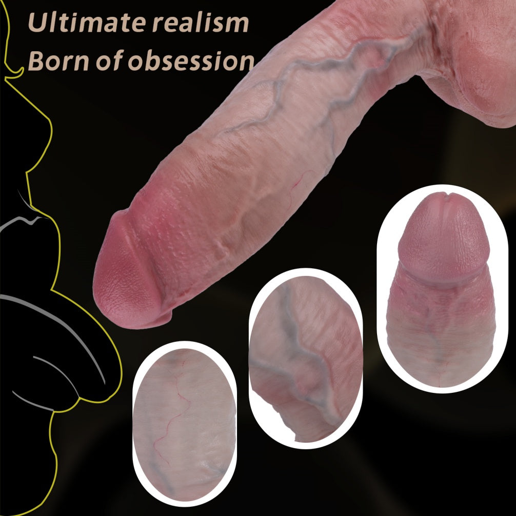 Realistic Fleshy Silicone Fist Dildo – Extreme Vaginal Expansion & G-Spot Orgasmic Massage Big Sex Toys