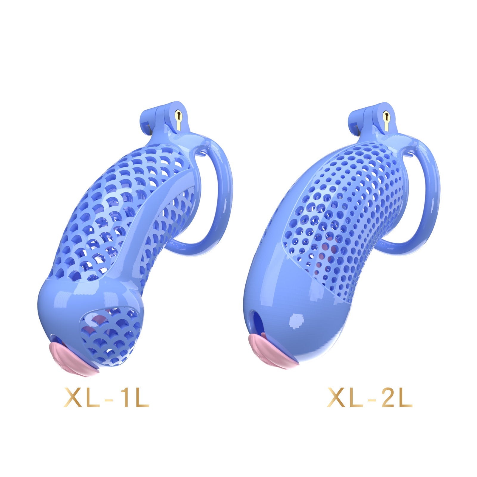 Oversized Chastity Device – Lightweight Resin with Ventilation & Strap