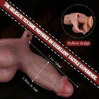 7.1 in Realistic Strapon Cock Sleeve - Penis Extender & Girth Enhancer for Male Sex Toys