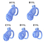 Mesh Ventilated Labia Chastity Cage – Multiple Sizes for All-Day Comfort
