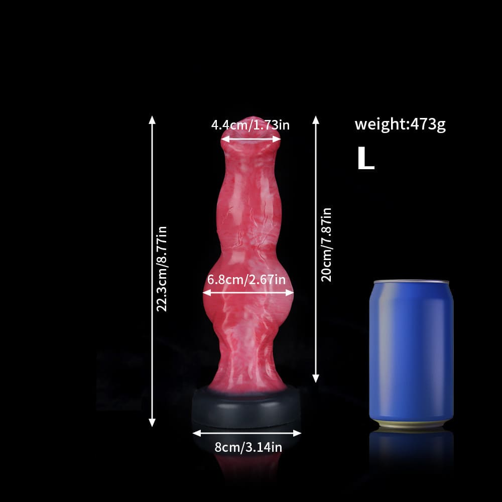 Leanhound-Fantasy-Silicone-Dildo-Dog-Dildo-Knot-Dildo 