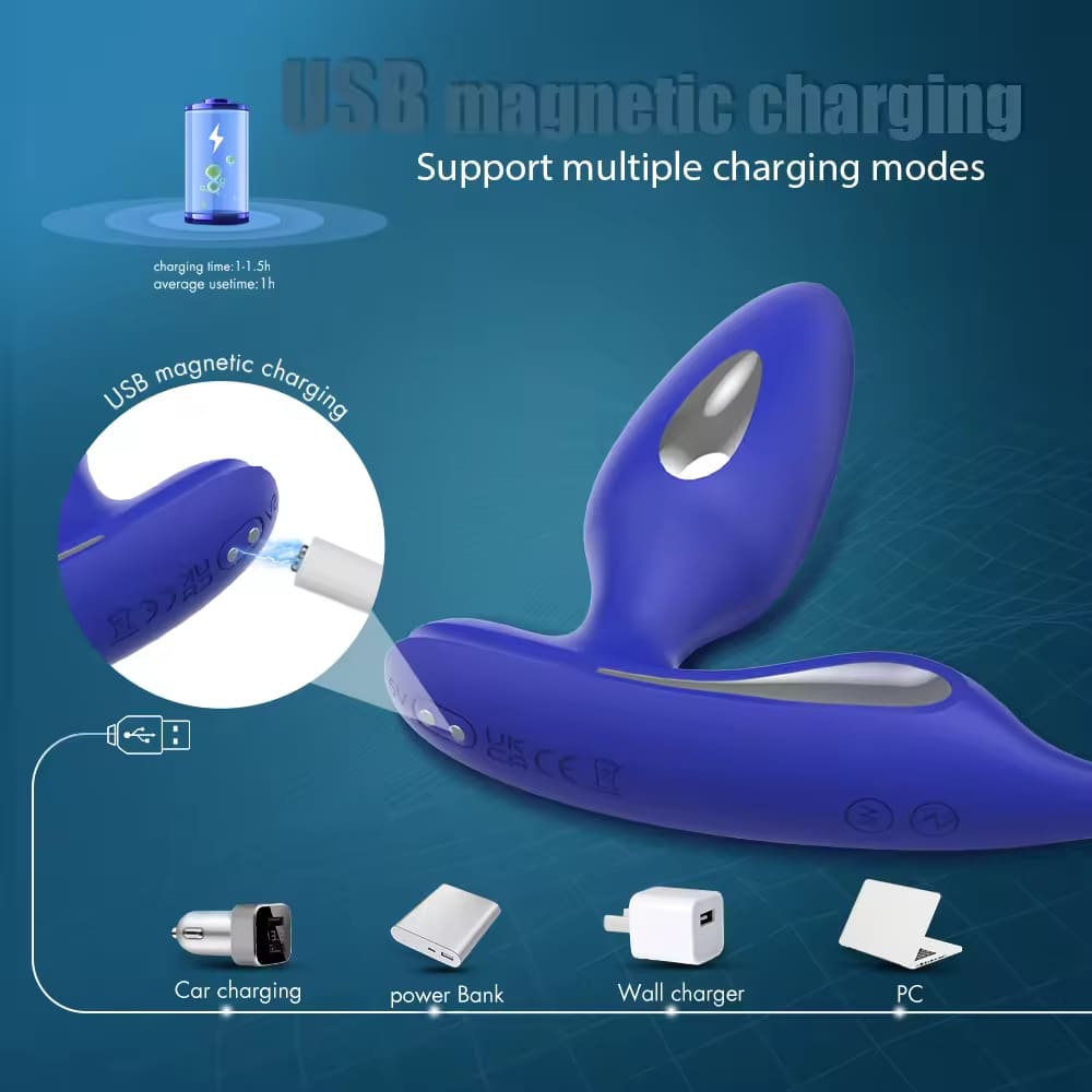Lightning-Electric-Pulse-Prostate-Massager-with-Dual-Cock-Rings