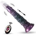 Lorn-Silicone-Thrusting-Alien-Dildo-with-Dragon-Scale-Texture