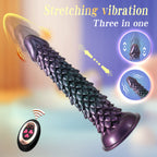 Lorn-Silicone-Thrusting-Alien-Dildo-with-Dragon-Scale-Texture
