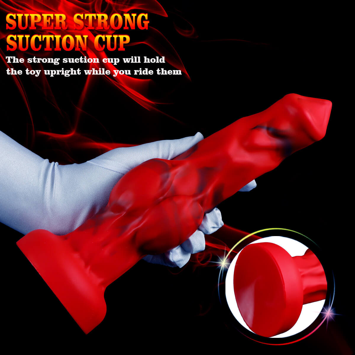 Lukan - Wolf Dildo - Knot Dildo - 5 Sizes